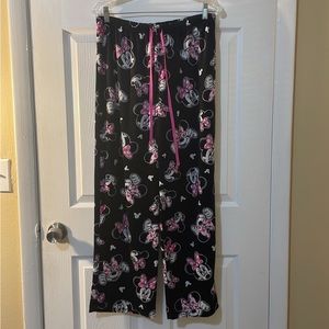 Disney Minnie Mouse sleep pants Sz: L